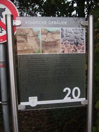 Erdmannhausen Schautafel R&ouml;misches Geb&auml;ude (c) pl 2023